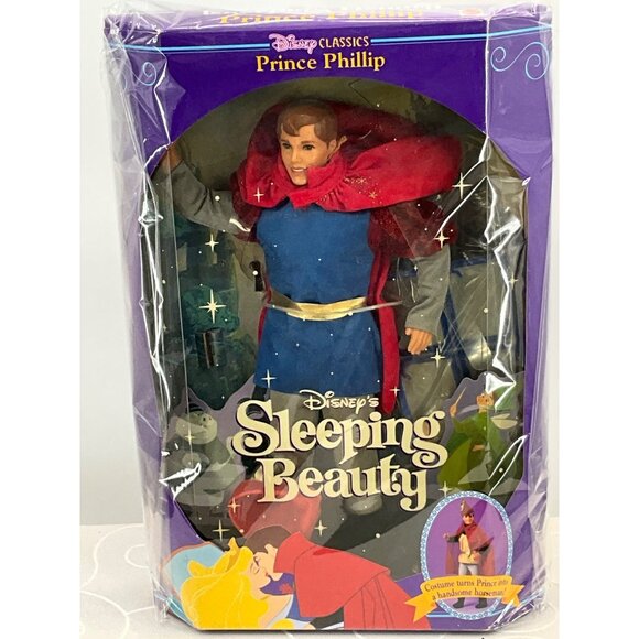 Disney Sleeping Beauty Prince Phillip Doll Mattel 4597 Vintage 1990s Collectible
